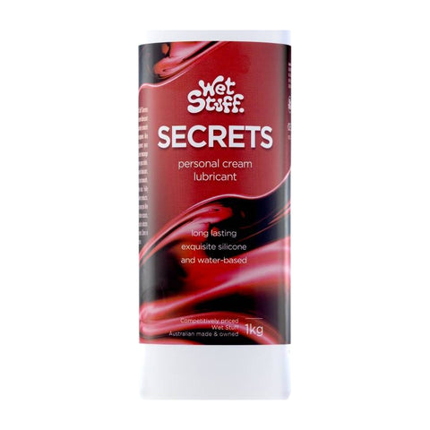 Wet Stuff Secrets Pump Silicone and Water-Based Lubricant 1kg Default Title Hybrid Lube