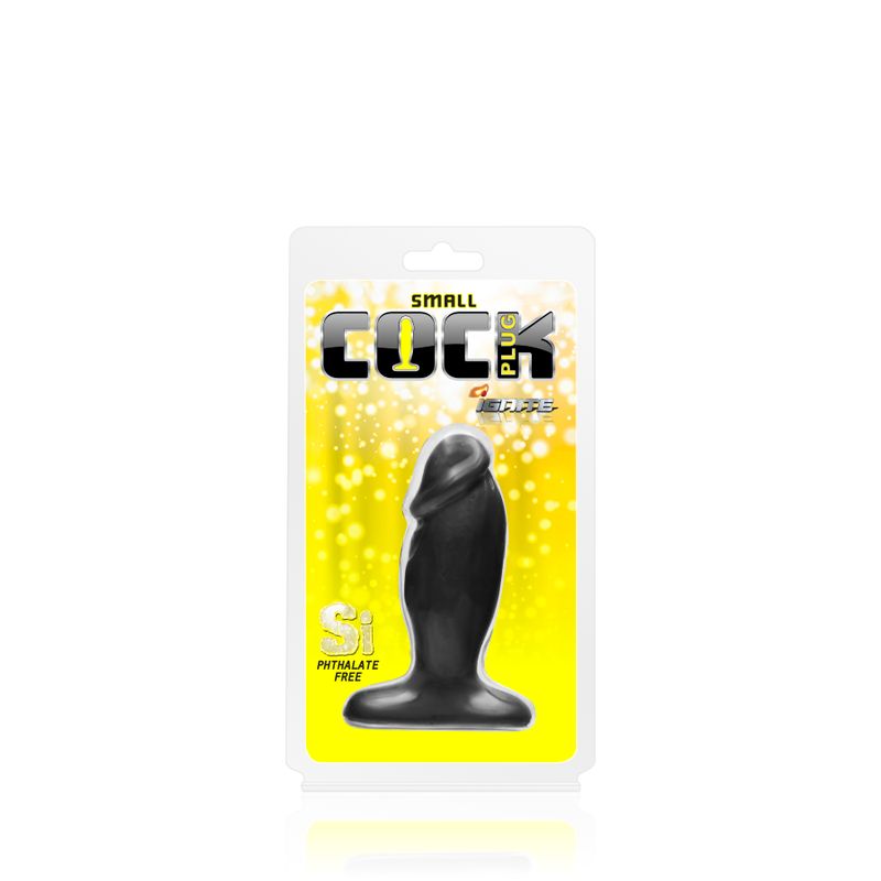 Realistic Cock Plug Black Small – 4 Inch PVC Small Butt Plug Secondary image
