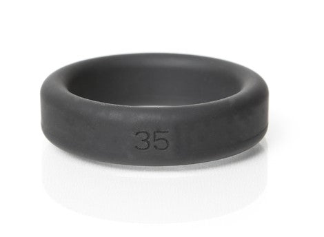 Boneyard Silicone Ring 35mm Black > Cock Ring > Single