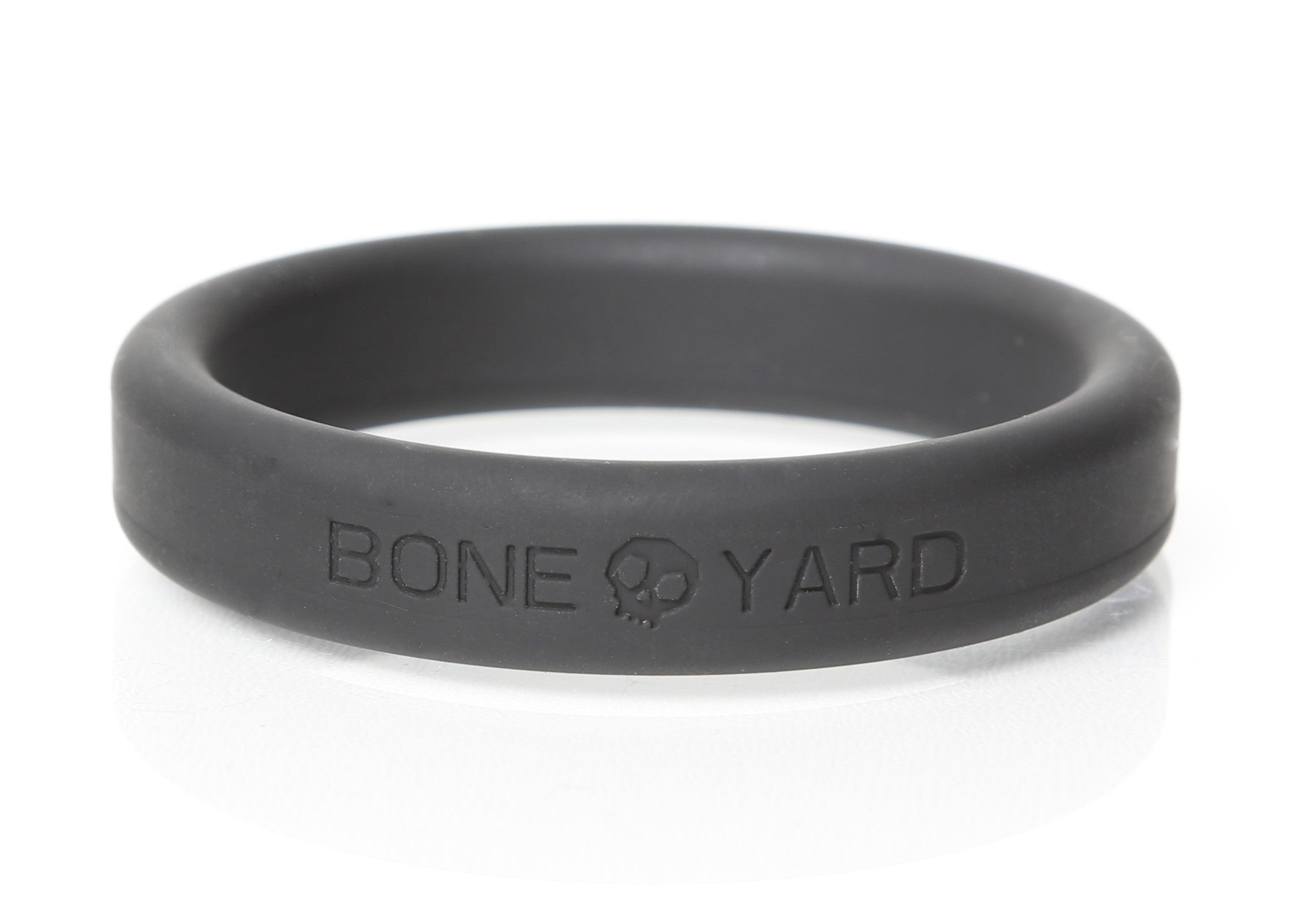 Boneyard Silicone Ring 50mm Black > Cock Ring > Single