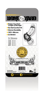 Boneyard Silicone Ring Five Piece Kit Black > Cock Ring > Sets