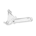Zoro Knight 6 Inch Clear Strap-On > Dildos > Hollow Strap Ons