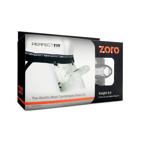 Zoro Knight 6 Inch Clear Strap-On Adult Toy STRAP-ONS