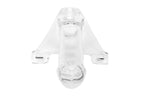 Zoro Knight 6 Inch Clear Strap-On > Dildos > Hollow Strap Ons