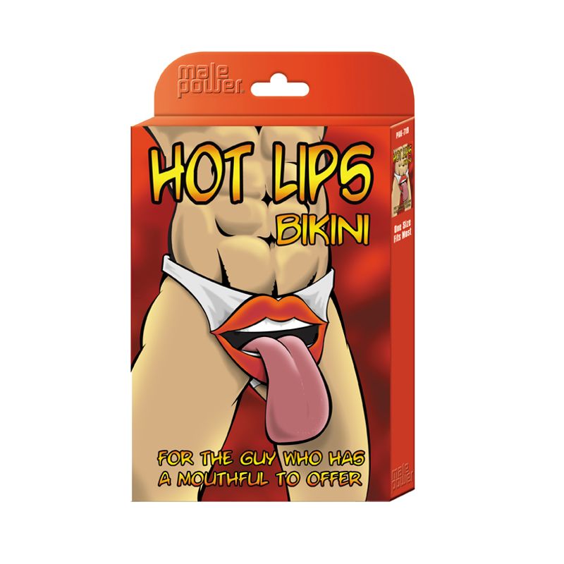 Hot Lips Bikini (Red) – Novelty Underwear > Clothes > Mens Apparel