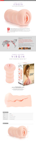 Masturbator Virgin Realistic Virgin Vagina Experience Strokers - Onahole