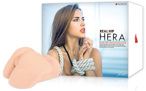 Real Hip Hera Dual Channel Masturbator for Authentic Pleasure Flesh Strokers - Onahole