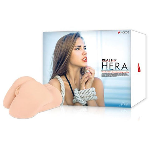 Real Hip Hera Dual Channel Masturbator for Authentic Pleasure Strokers - Onahole
