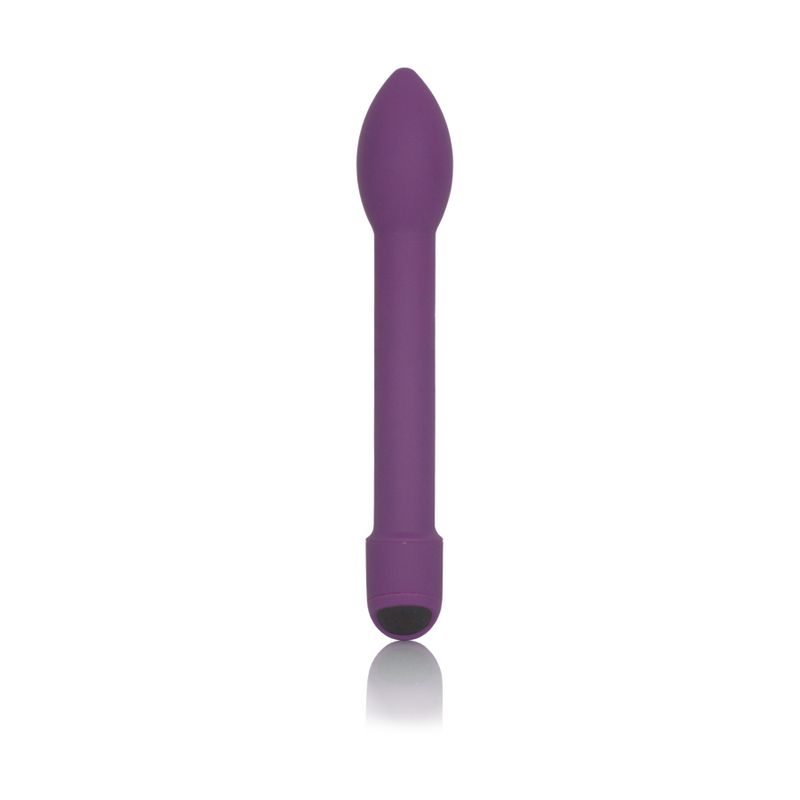 OMGee Spot Vibe (Purple) – Luxury Tapered Vibrator with Silky-Soft PU Coating Purple > Sex Toys For Ladies > G-Spot Vibrators