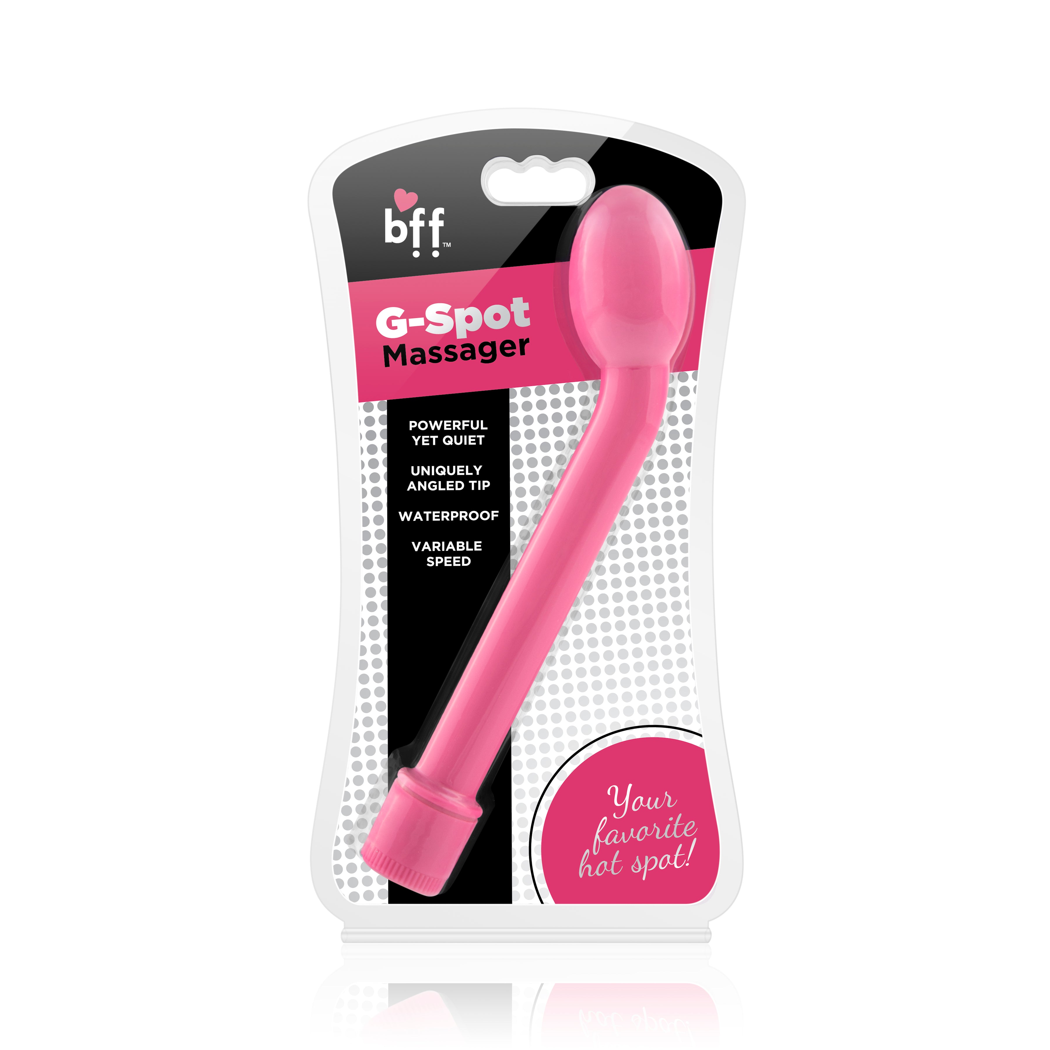 Curved G Spot Massager Pink Vibrators