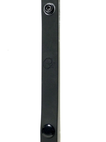 Boneyard Silicone Cock Strap - 3 Snap Ring - Black 8.25 Inch Cockrings