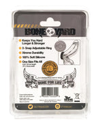 Boneyard Silicone Cock Strap - 3 Snap Ring - Black 8.25 Inch > Cock Ring > Adjustable