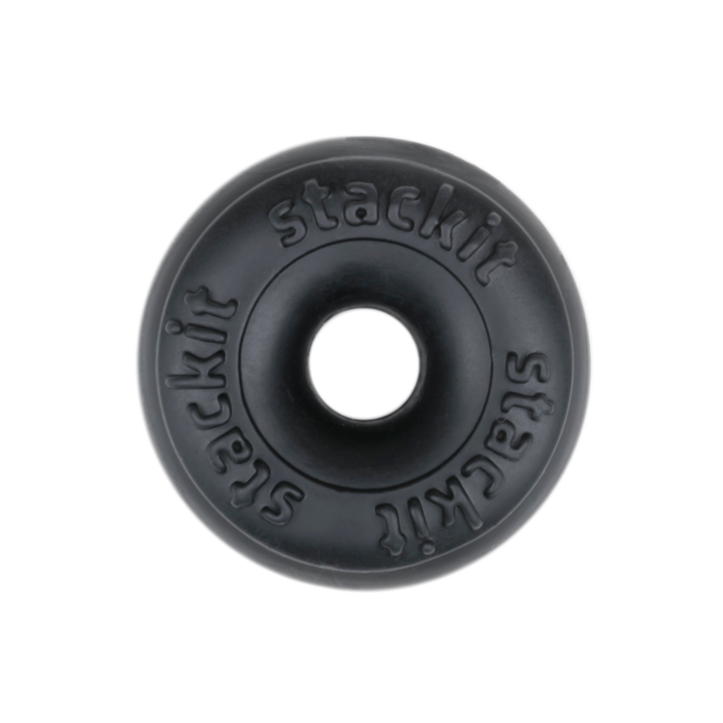Stackit Bulge Enhancing Cock Ring Black > Cock Ring > Single