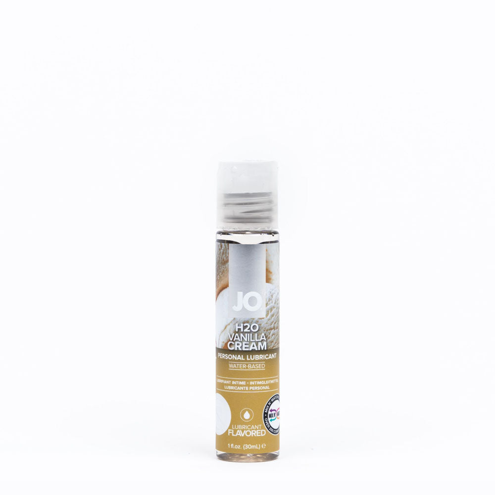 JO H2O Vanilla Cream (Vanilla Flavored) – Water-Based Lubricant 30 ml Bottle Default Title > Lube > Flavoured Main image