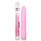 Adam & Eve Velvet Kiss (Pink) – Waterproof Slim 15.2 cm Vibrator Pink > Vibrators > Standard Vibrators