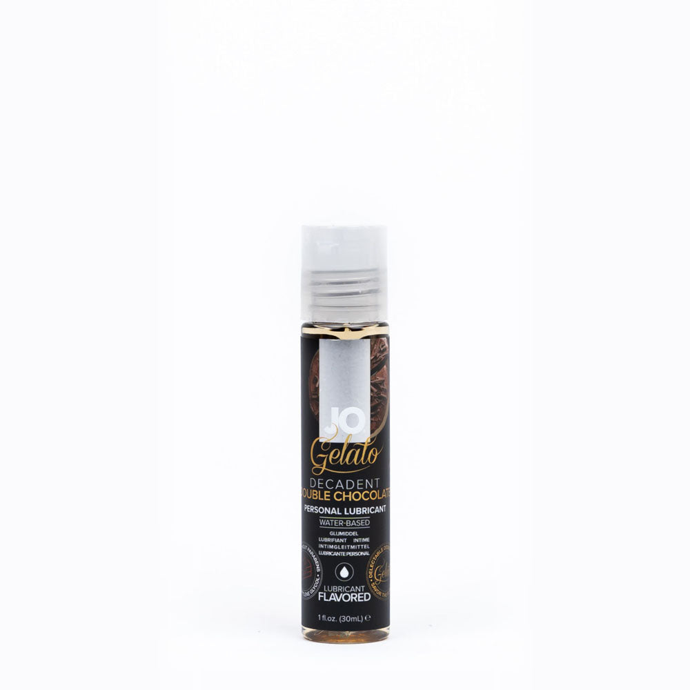 JO Gelato Decadent Double Chocolate (Chocolate) – Water-Based Flavored Lubricant 30ml Default Title > Lube > Flavoured