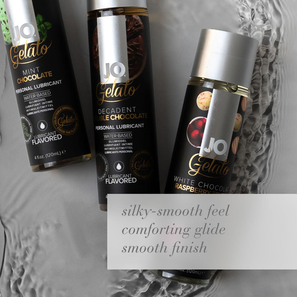 JO Gelato Decadent Double Chocolate (Chocolate) – Water-Based Flavored Lubricant 30ml Flavoured Lube