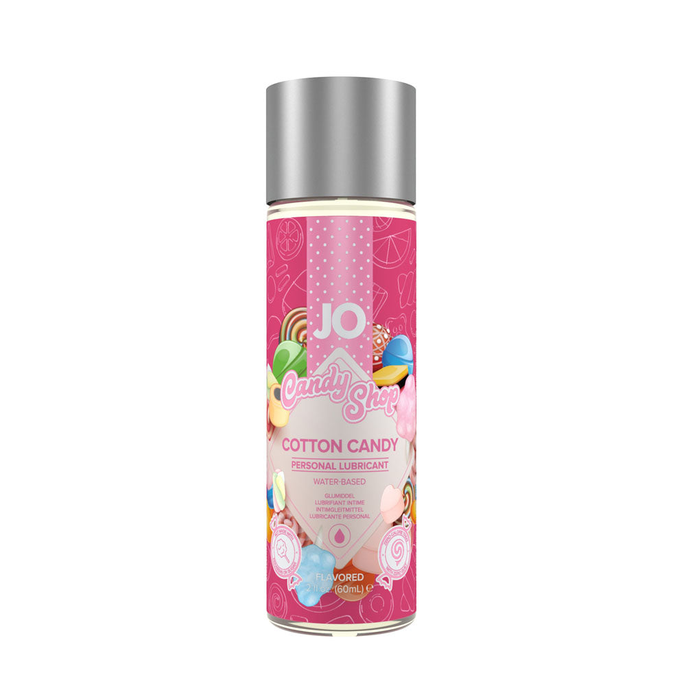 JO Candy Shop Cotton Candy (Cotton Candy Flavored) – Water-Based Lubricant 60 mL Bottle Default Title Flavoured Lube