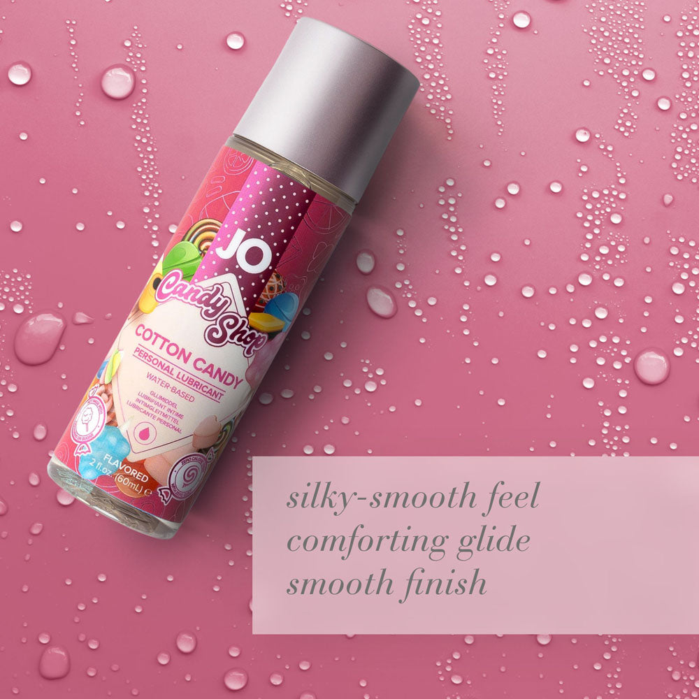 JO Candy Shop Cotton Candy (Cotton Candy Flavored) – Water-Based Lubricant 60 ml Bottle > Lube > Flavoured