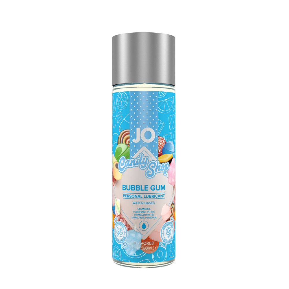 JO Candy Shop Bubblegum (Bubblegum Flavored) – Water-Based Lubricant 60 ml Bottle Default Title > Lube > Flavoured