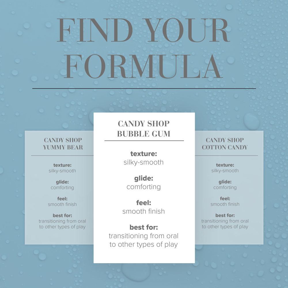 JO Candy Shop Bubblegum (Bubblegum Flavored) – Water-Based Lubricant 60 mL Bottle Flavoured Lube