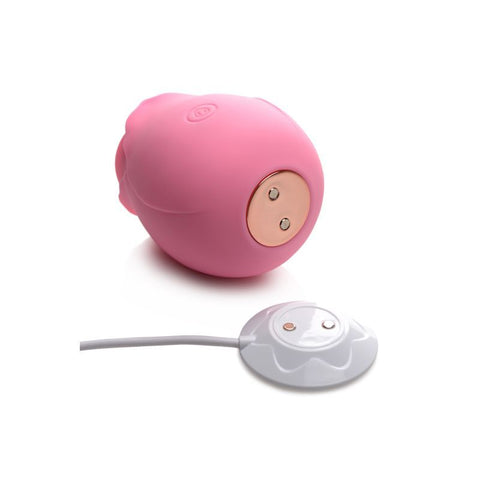 10X Wild Rose Silicone Suction Stimulator Pink Rose Stimulators