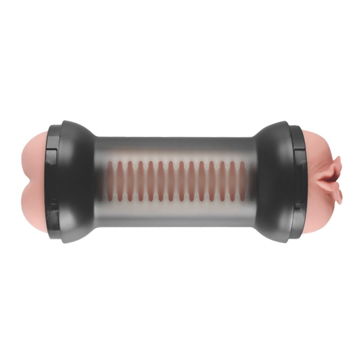 Training Master Double-Sided Stroker – Realistic TPE Pussy and Ass Masturbator > Sex Toys For Men > Masturbators > Manual