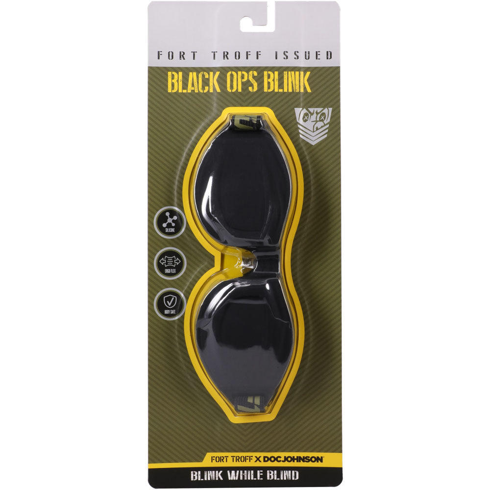 Fort Troff Ops Blink – Silicone Eyemask Restraint > Bondage Gear > Blindfolds