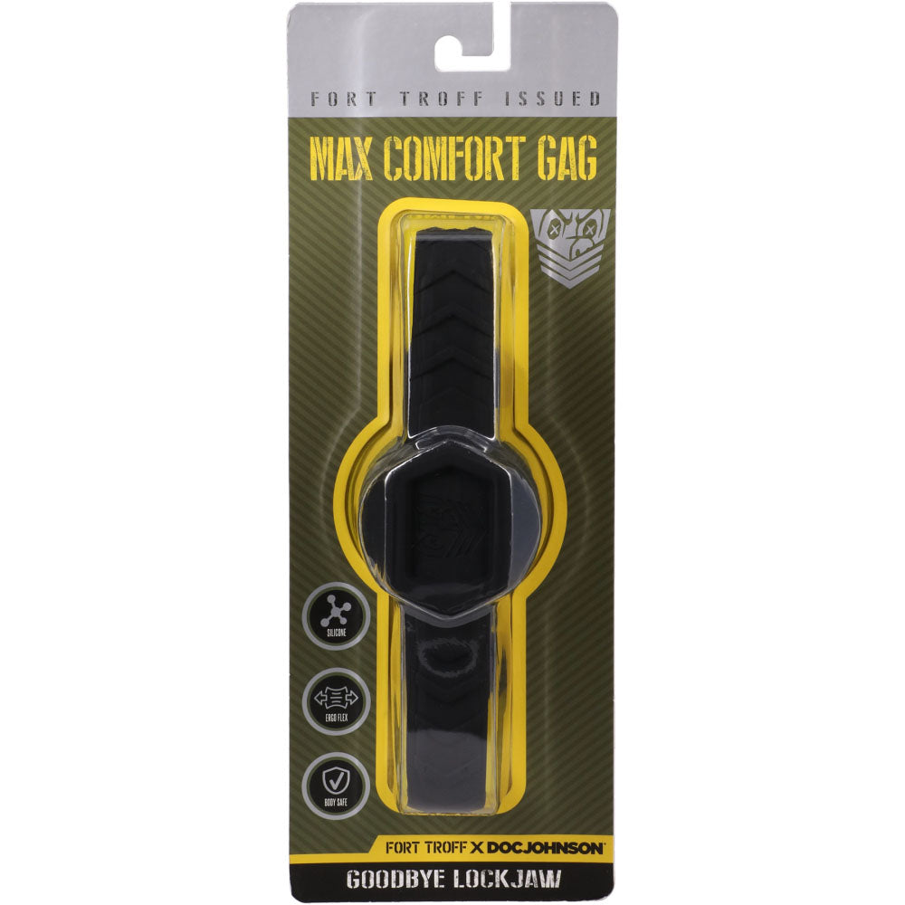 Fort Troff Max Comfort Gag – Silicone Mouth Restraint with EZ-Adjust Flex-Fit Strap > Bondage Gear > Gags and Bits