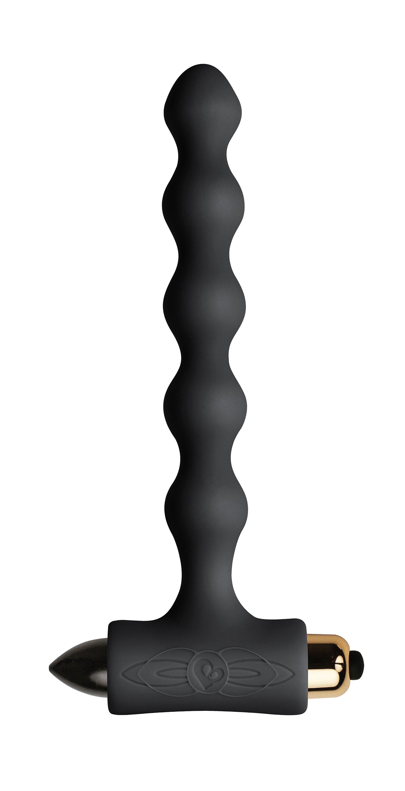 Petite Sensations Pearls Black Vibrating Anal Beads - 6.75 Inch Default Title > Anal Range > Anal Beads
