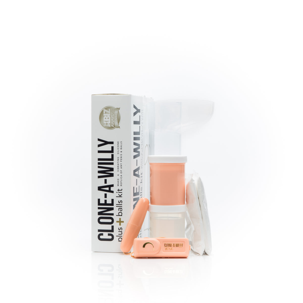 Clone a Willy Plus Balls Kit Light Skin Tone Adult Sex Toy Beige > Realistic Dildos and Vibes > Mould your own kits