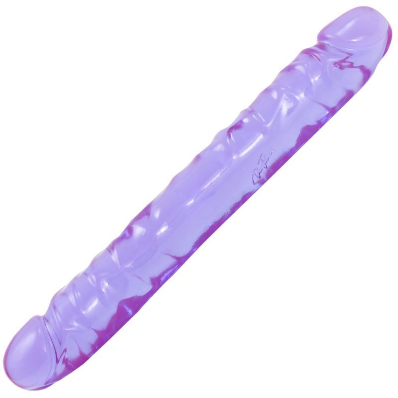 Jr. Double Dong (Purple) 12 Inch – Soft Flexible Double-Ended Dildo > Dildos > Double Dildos