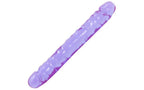 Jr. Double Dong (Purple) 12 Inch – Soft Flexible Double-Ended Dildo > Dildos > Double Dildos