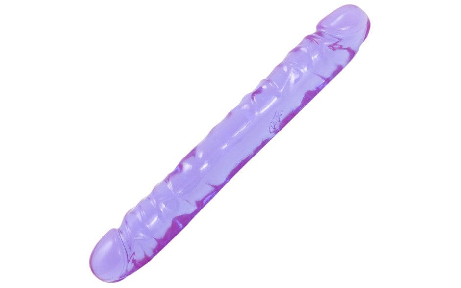 Jr. Double Dong (Purple) 12 Inch – Soft Flexible Double-Ended Dildo > Dildos > Double Dildos
