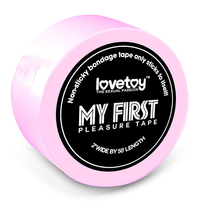 My First Non Sticky Bondage Tape Pink 2 Inches Wide 50 Feet Pink > Bondage Gear > Tape