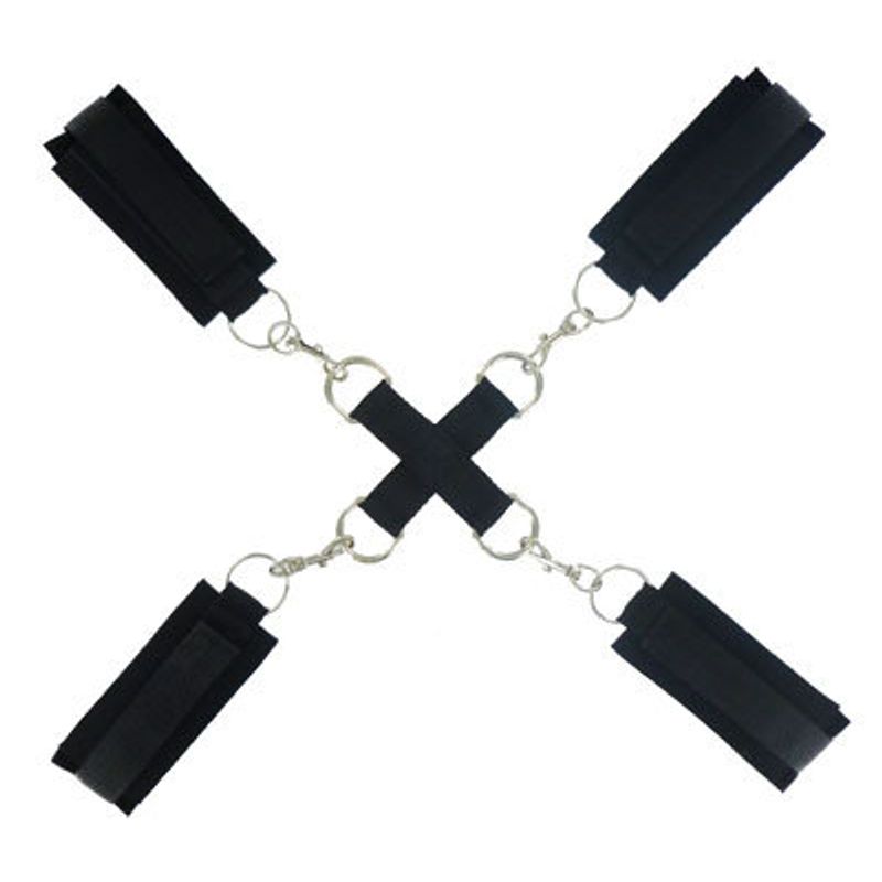 Stay Put Cross Tie Restraints Beginner System – Adjustable Bondage Restraints > Bondage Gear > Restraints