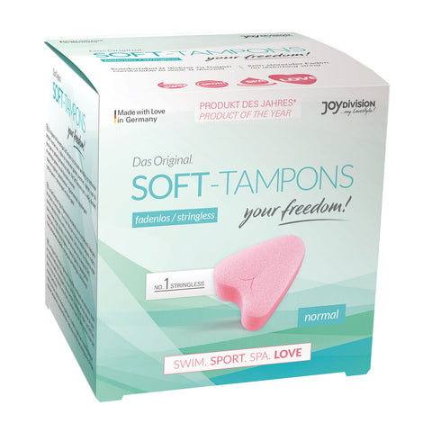 Stringless Original Soft Tampons Normal 3 Pieces – Comfortable Skin-Friendly Tampons > Essentials > Menstrual Products