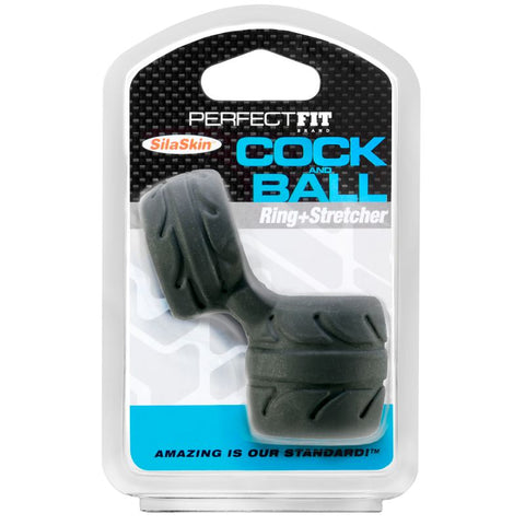 Perfect Fit Cock and Ball Ring and Stretcher Ball Stretcher