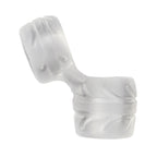 SilaSkin Clear Cock Ring and Ball Stretcher > Cock Ring > Single