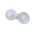 SilaSkin Clear Cock Ring and Ball Stretcher > Cock Ring > Single