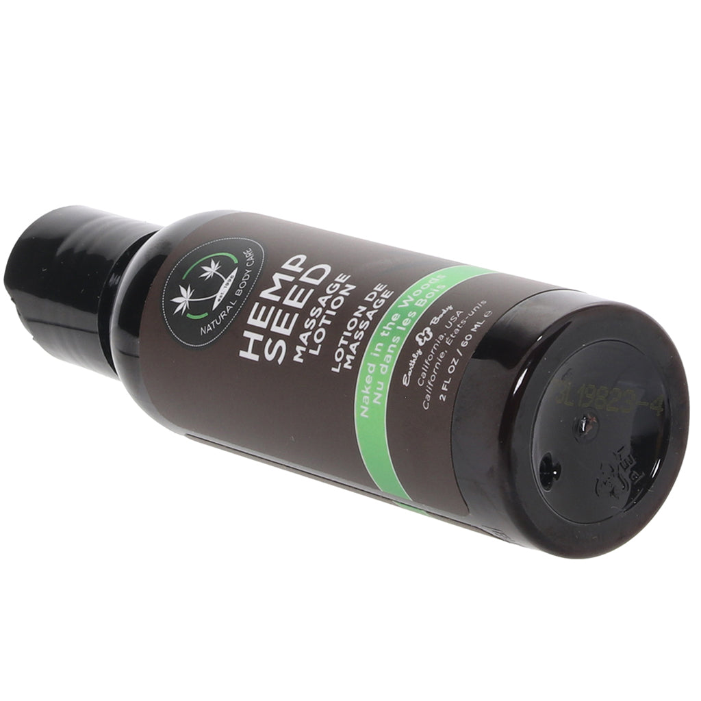 Hemp Seed Massage Lotion Naked In The Woods Tea And Ginger Scent 59ml Bottle > Essentials > Massage Oil
