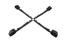 Sportsheets Velvet Noir Adjustable Hog Tie and Cuff Restraints Set with Soft Cuffs > Bondage Gear > Restraints