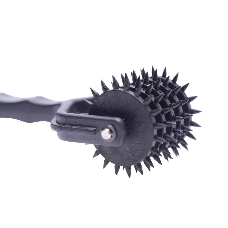 Spiked 5 Row Pinwheel Sensation Tool for Adult Pleasure Medical Themed