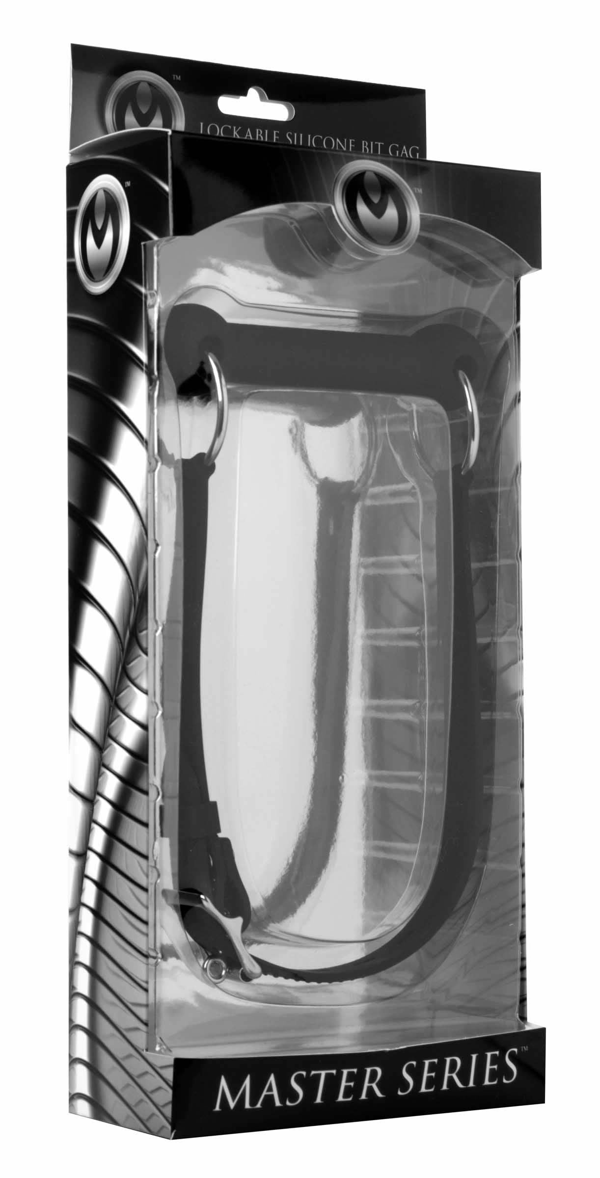 Master Series Mr. Ed Lockable Silicone Horse Bit Gag > Bondage Gear > Gags and Bits