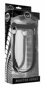 Master Series Mr. Ed Lockable Silicone Horse Bit Gag – Adjustable Silicone Gag > Bondage Gear > Gags and Bits