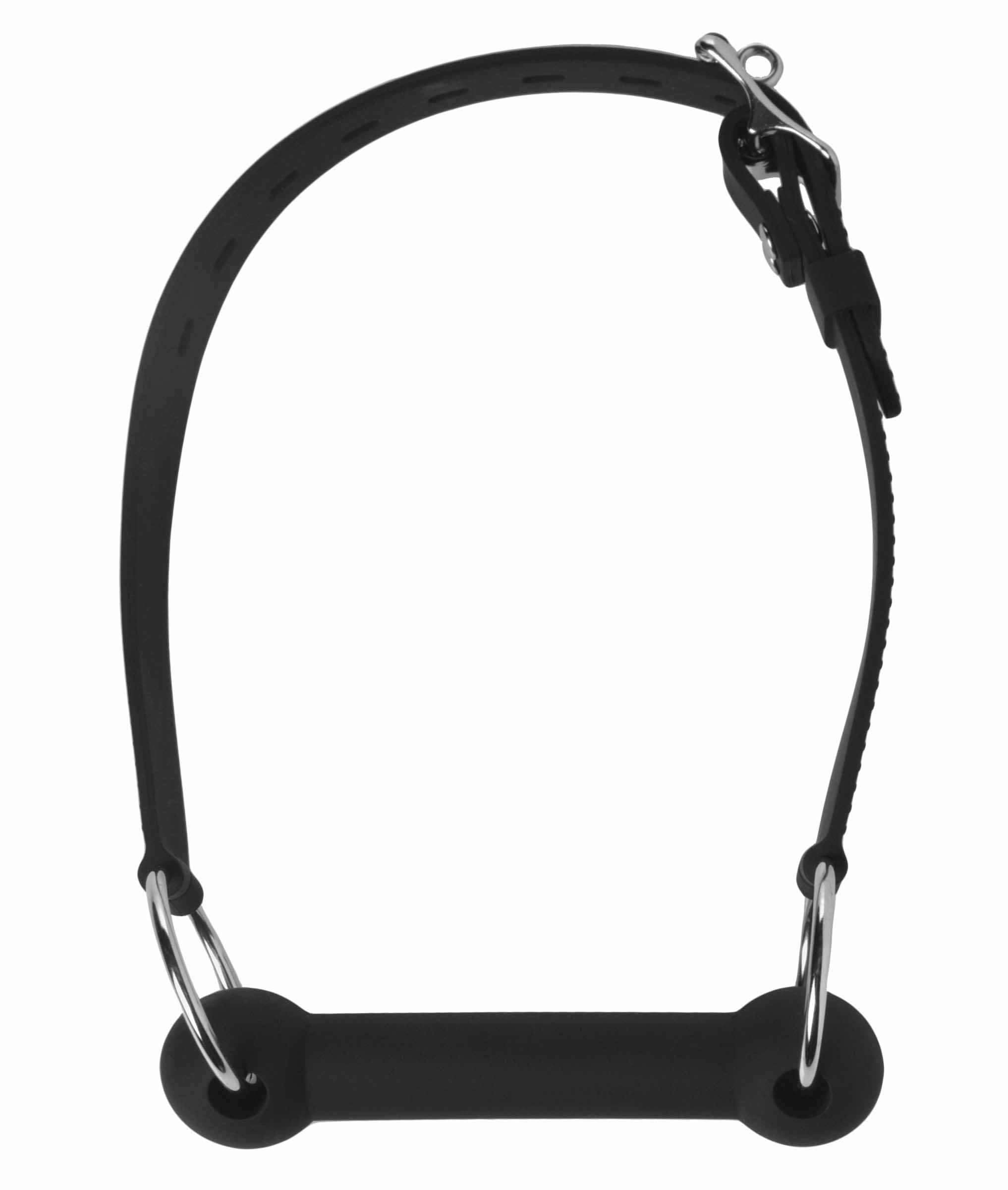 Master Series Mr. Ed Lockable Silicone Horse Bit Gag – Adjustable Silicone Gag Secondary image