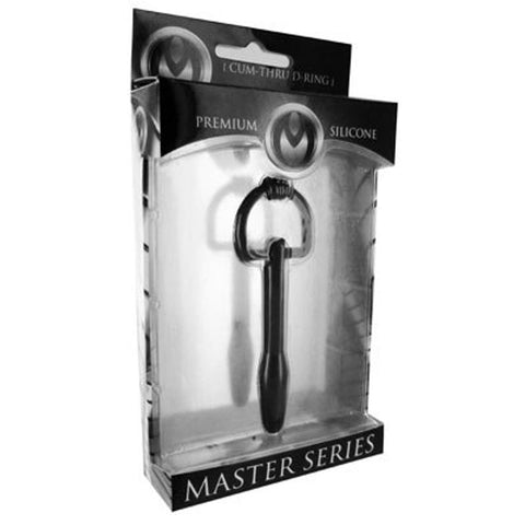 The Hallows Cum Thru D Ring Penis Plug for Urethral Pleasure Sounding Rods