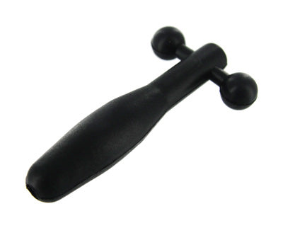 Silicone Cum Thru Barbell Penis Plug for Urethral Play Sounding Rods
