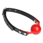The Hush Gag Silicone Comfort Ball Gag – Adjustable Ball Gag with Locking Buckle > Bondage Gear > Gags and Bits