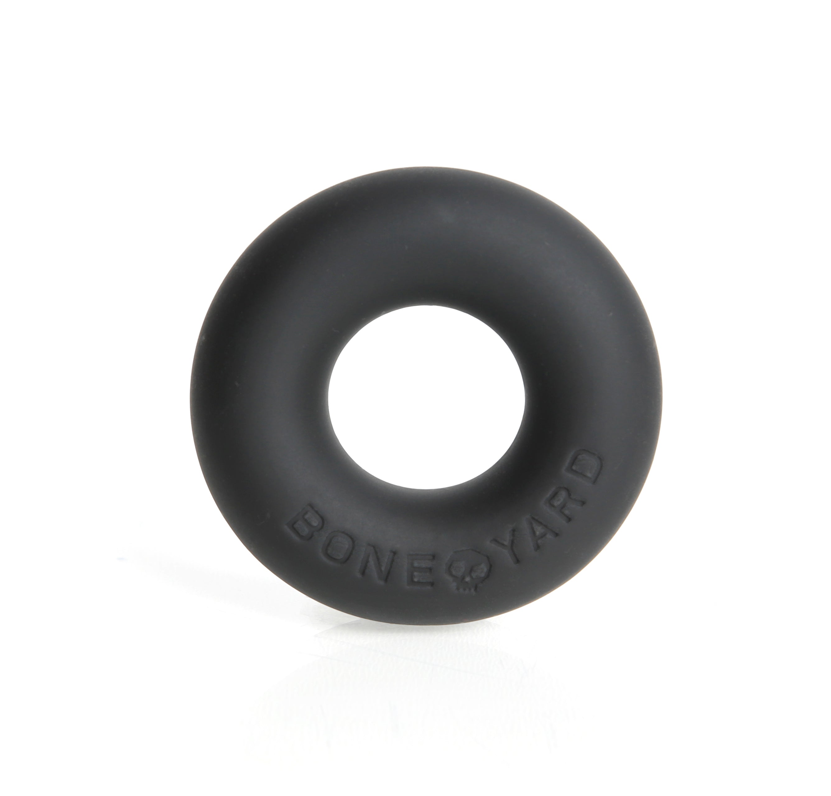 Boneyard Ultimate Silicone Cock Ring Black 20mm Internal Diameter > Cock Ring > Single